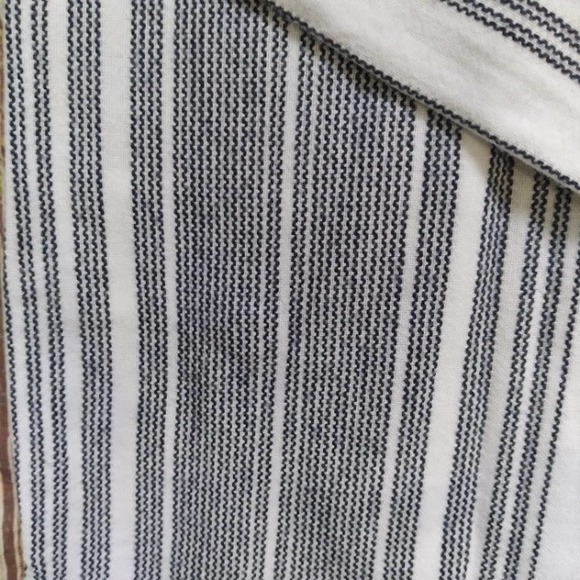 Carrement Beau pinstripe roll-up sleeve dress shirt size 12 - Picture 6 of 6